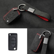 Full Suede Covered Key Fob
