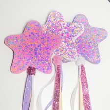 Handmade wooden Star wand