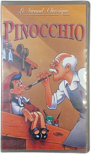 Vhs pinocchio - vhs,