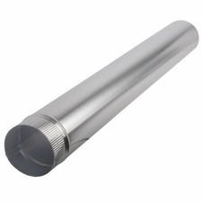 Tuyau aluminium Ø125mmx1.00m