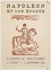 Affiche NAPOLEON ET SON EPOQUE 1969 Exposition - Imagerie Pellerin Epinal
