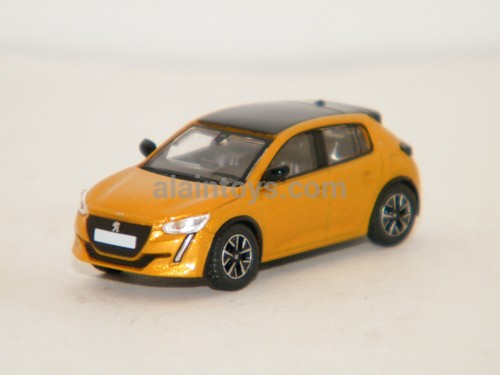 Peugeot 208 jaune - peugeot,