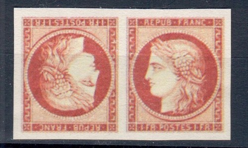 Cérès 1fr carmin - n°6,