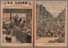 LA  LOIRE REPUBLICAINE  N° 21 27/05/1900 RIPP ALGERIE IN SALAH PRISONNIERS