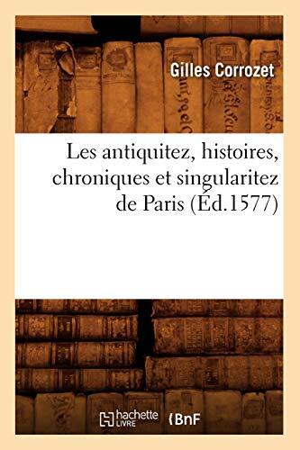Les antiquitez histoires - les, antiquitez,