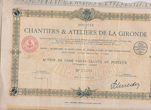 Action titre chantiers - titre,