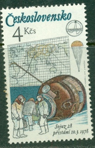 Czechoslovakia 1979 space - czechoslovakia,