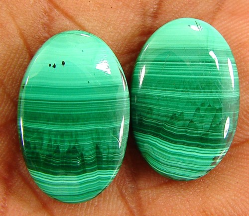 Paire cabochons en - paire,