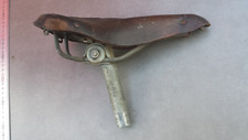 Ancienne selle de vélo de course vintage en cuir VERYBEST