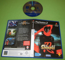 Playstation PS2 Shinobi [PAL-FR Version Promo] SEGA Boîte Console Slim Fat *JRF