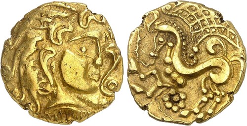 Monnaie gauloise statère - monnaie,