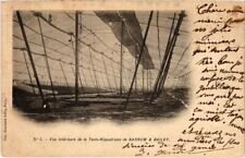 PC VUE INTERIEURE TENTE-HIPPODROME BARNUM ET BAILEY FAMOUS PEOPLE (a34100)