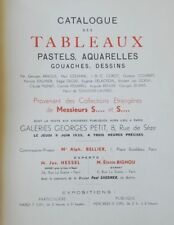 TABLEAUX MODERNES - GALERIE G. PETIT : BRAQUE CEZANNE COURBET DEGAS RENOIR 1932