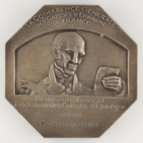Médaille benjamin delessert - médaille,