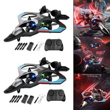 Avion RC anti-collision 6 canaux à voilure fixe pour débutant, prêt à