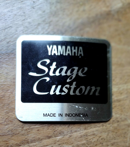 Badge yamaha stage - x, 1