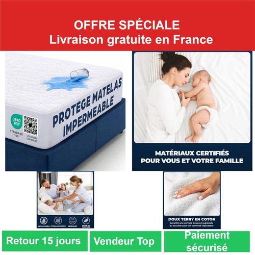 Protège matelas 90x190 - protège,