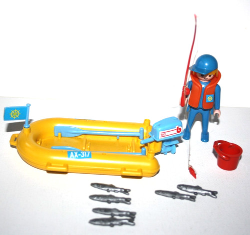 Playmobil vintage 3574 pecheur - playmobil,