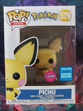 Pichu 579 flocked 2020 wondrous convention Figurine Funko POP Pokemon