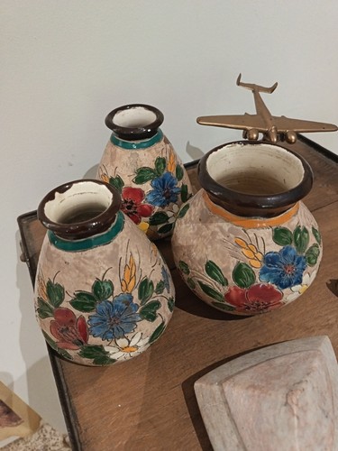 Lot trois vases - trois, anciens