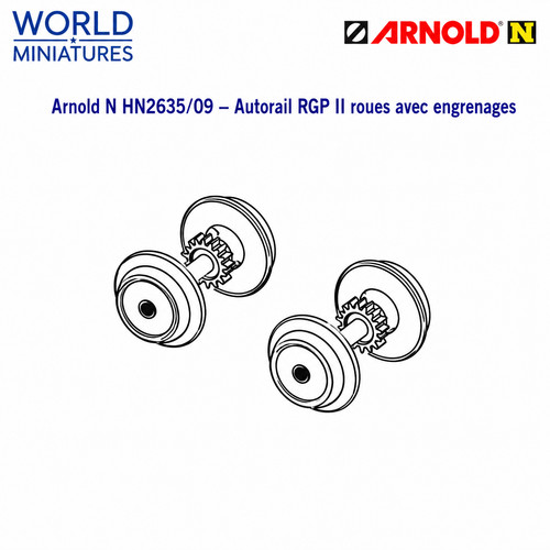 Arnold hn2635 autorail - arnold, n hn2635/09