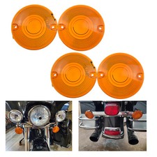 4 Pièce Ambre Plat Clignotant