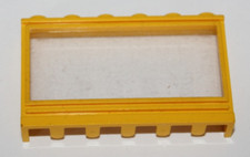 Fenêtre Lego Vintage Yellow Window Panorama ref 604c01 Set 648 910 400 325
