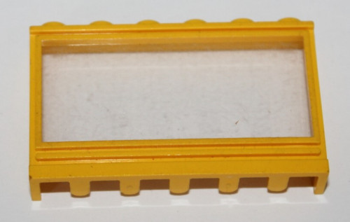 Fenêtre lego vintage - vintage, yellow