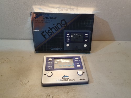 Fishing lcd card - card, gakken