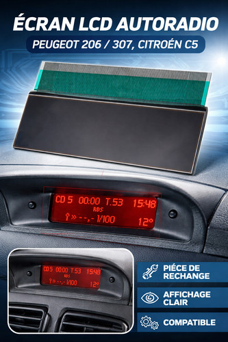 écran lcd autoradio - lcd,