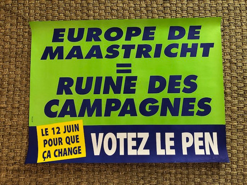 Affiche front national - fn, le