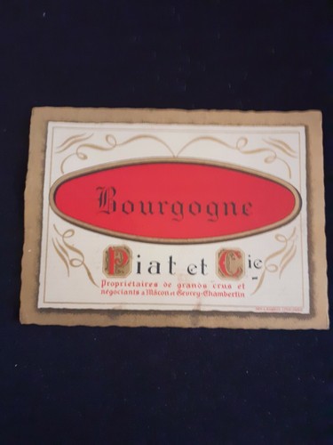 Etiquette ancienne vin - etiquette,