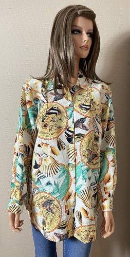 Chemise blanche motifs - chemise,