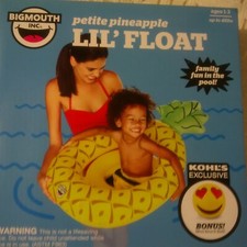 floater tube pinneapple shaped