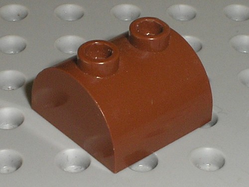 Lego redbrown brick - brick, 30165