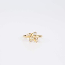 Bague en or jaune 18 carats et