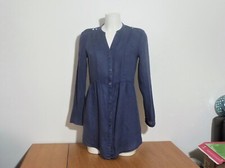 🌼 Tunique 100% Lin Bleu à