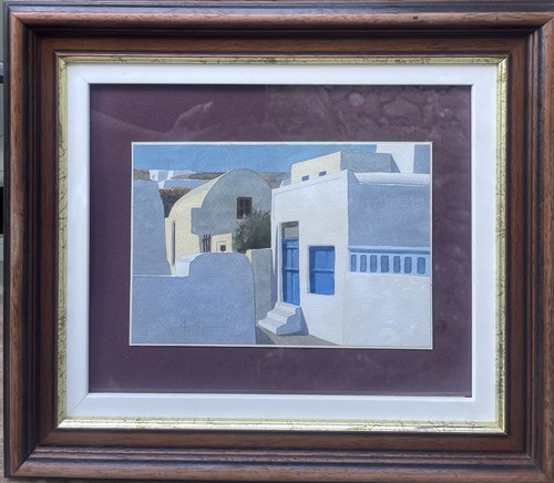 Tableau peinture cadre 20èm - peinture,