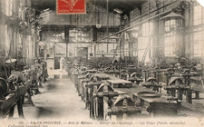 CPA AIX EN PROVENCE ATELIER DE L AJUSTAGE LES ETAUX PETITE DEROUILLE/TAMPON/08