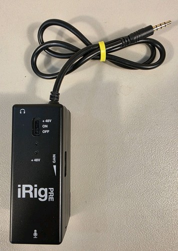 Irig pre mobile mic interface - pre,