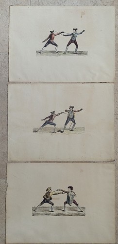Trois planches escrimeurs - planches,