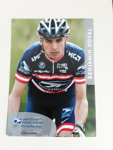 Carte cycliste benjamin noval - cycliste,