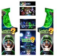 Stickers Luigi mansion pour Borne d'Arcade MAME