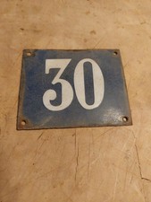 Plaque émaillée de rue