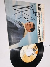 charles Aznavour autograph