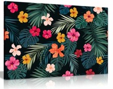 Jungle tropicale feuilles et