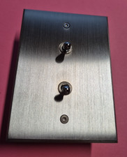 MELJAC - Double interrupteur Va et Vient MELJAC CHROME MAT