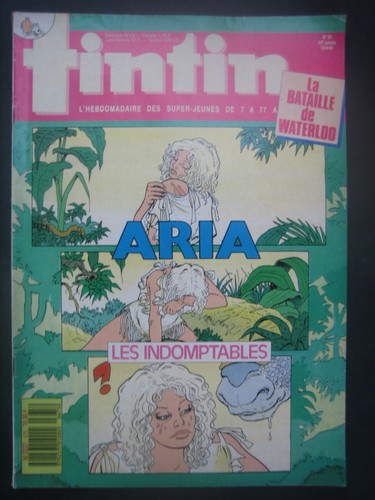 Journal tintin 1988 aria - journal, /