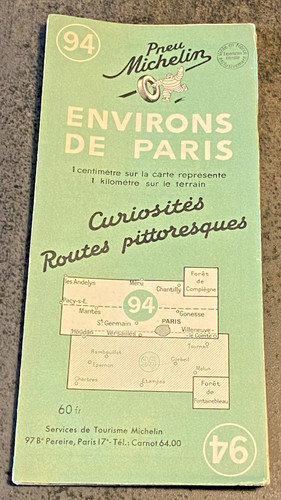 Carte routière michelin - michelin, n°