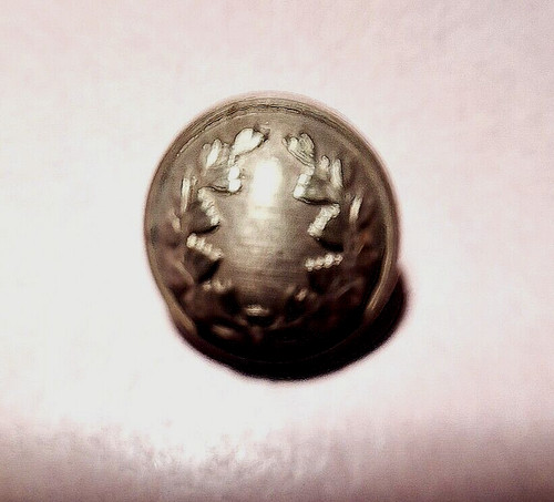 Antique uniform button domed - antique, button,